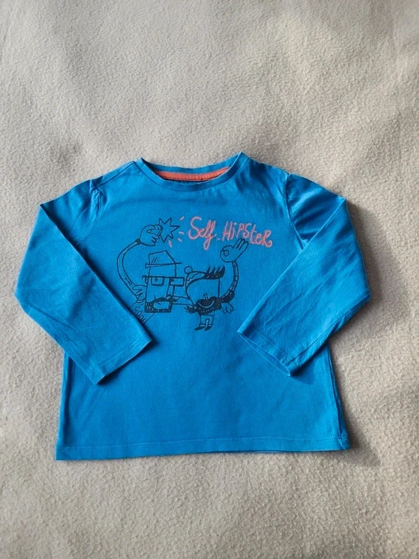 T-shirt manches longues du pareil au même 4 ans